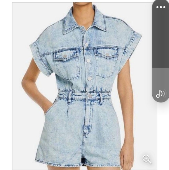BLANK NYC DENIM ROMPER - Picture 2 of 14